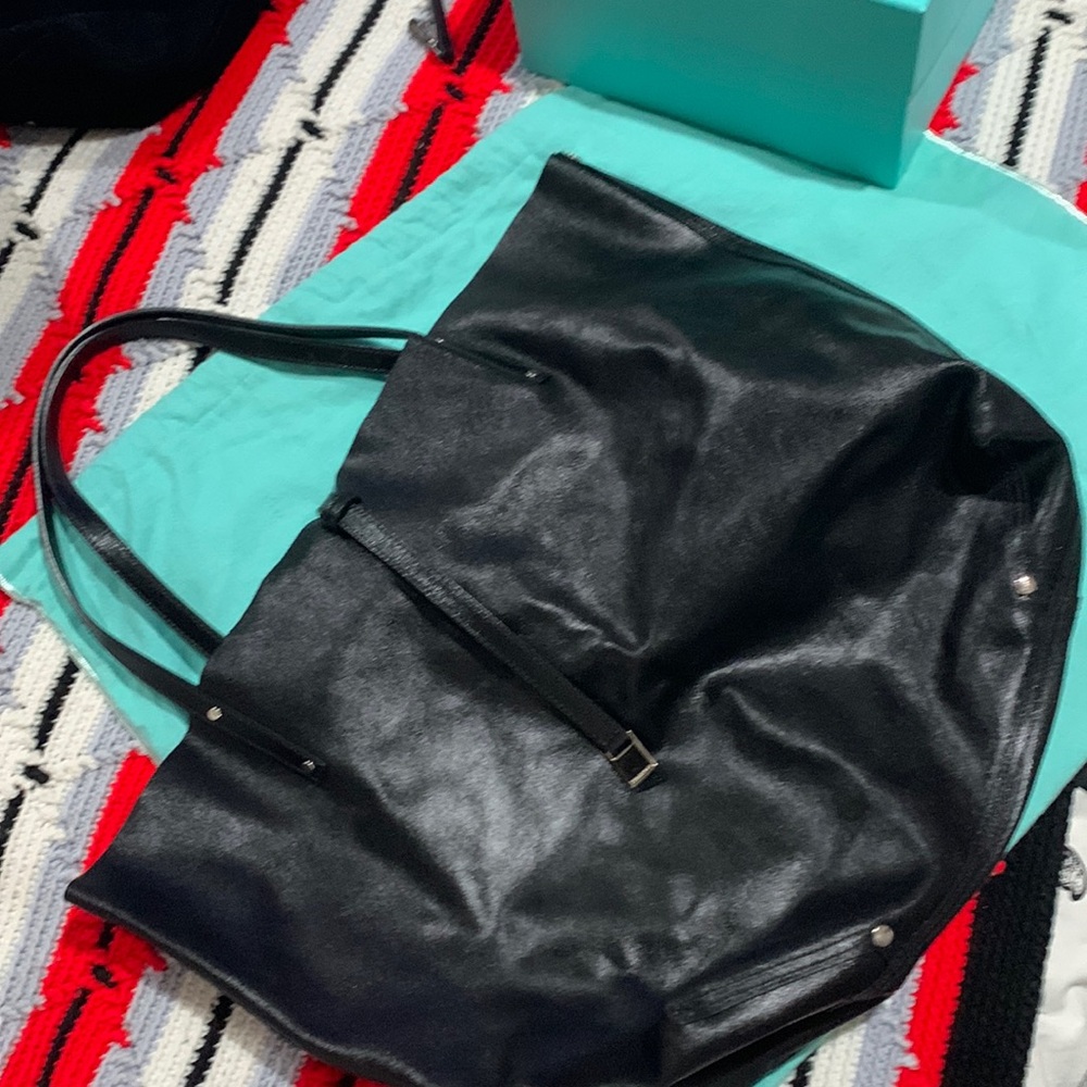 Tiffany & Co reversible suede Bag